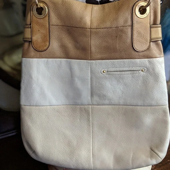 B Makowsky Hopo bag leather Over Size purse - Picture 2 of 8